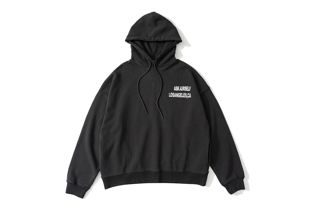 Unbranded 218 ASKYURSELF Print Grey Black S-XL 4043# - Image 3