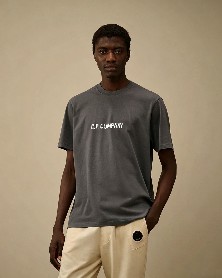 Unbranded 168 Print Short Sleeve T : M L XL XXL (White Grey) - Image 33