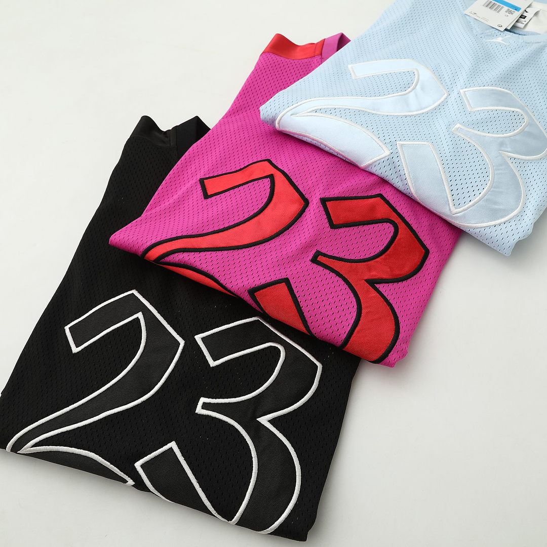 Supreme 238 SS26 WEEK15 Jersey V Collar Patchwork Embroidered Logo : Red Blue Black S-XL - Image 9