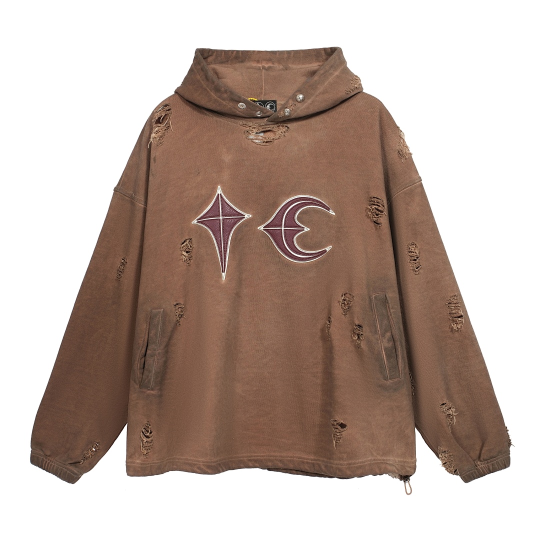 Christian Louboutin 288 Thug Club Washed Leather Water Black Grey Brown S-L 3030# - Image 40