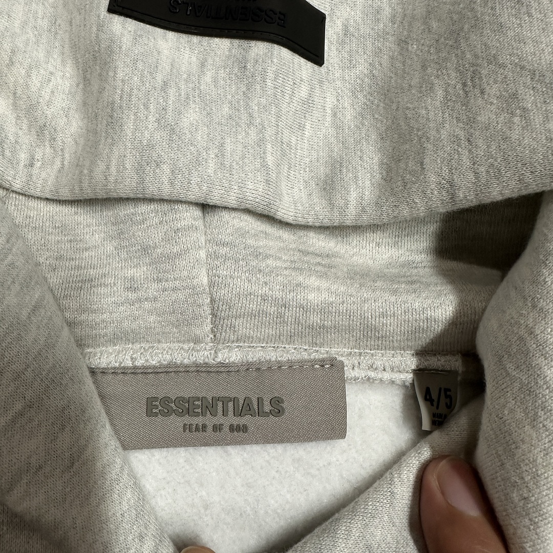 Essentials 188 Kids Ess 22 Velvet : Black Dark Oatmeal Light 4/5 6/7 8 10 12 14/16 - Image 8