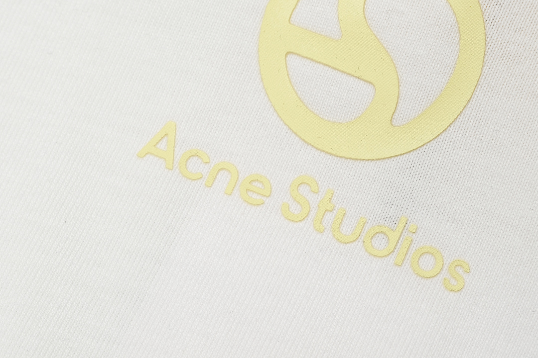 Acne Studios 118 AC Print Short Sleeve T Black White S-XL 8081# - Image 22