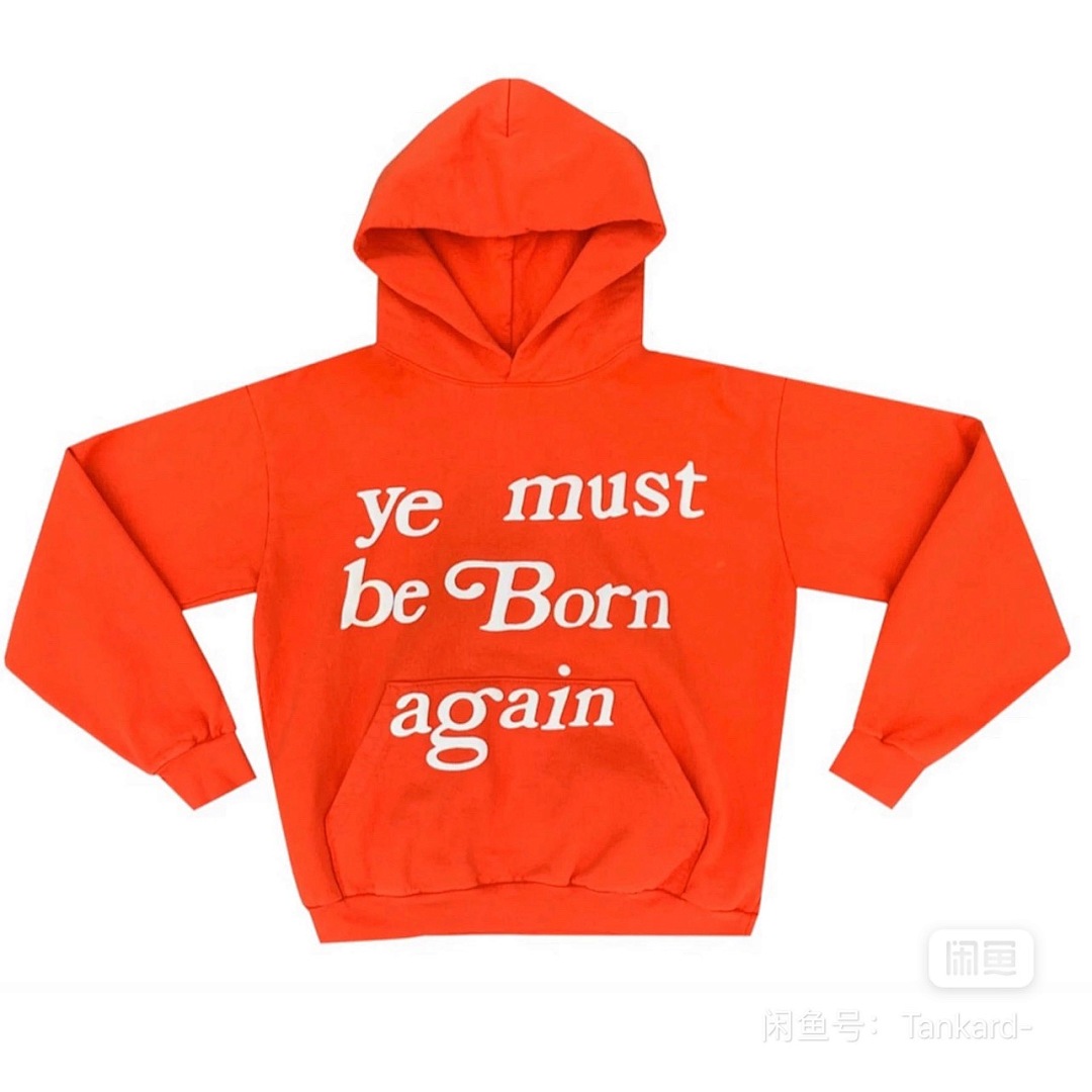 Unbranded 218 CPFM YE MUST BE BORN AGAIN HOODIE Velvet : Black Brown Dark Grey Ink Green Color Blue Yellow Bright Red Orange Purple S M L - Image 9