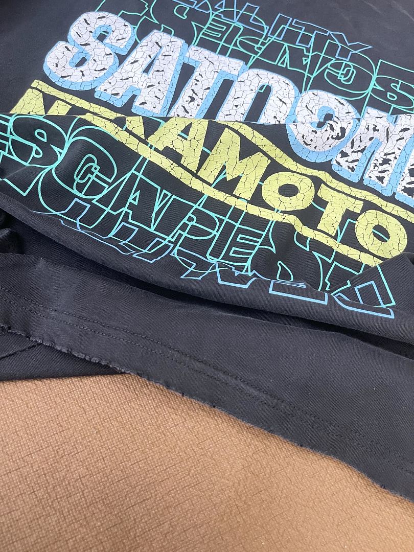 Unbranded 128 Satoshi Nakamoto Stack Letter Logo Tee Print Short Sleeve T : Washed Black S M L - Image 13