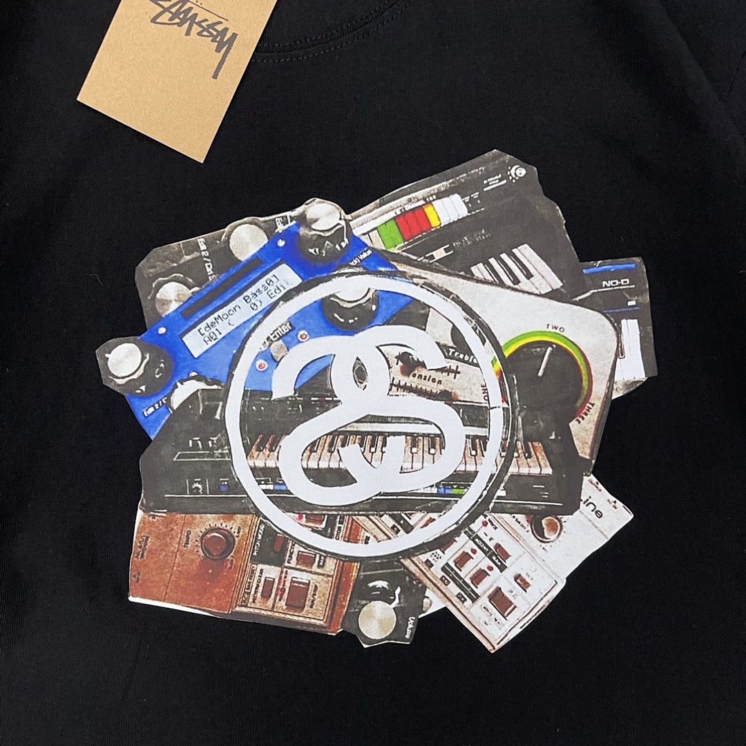 Stussy 108 Stu Short Sleeve T : White Black S Ｍ L XL XXL - Image 5