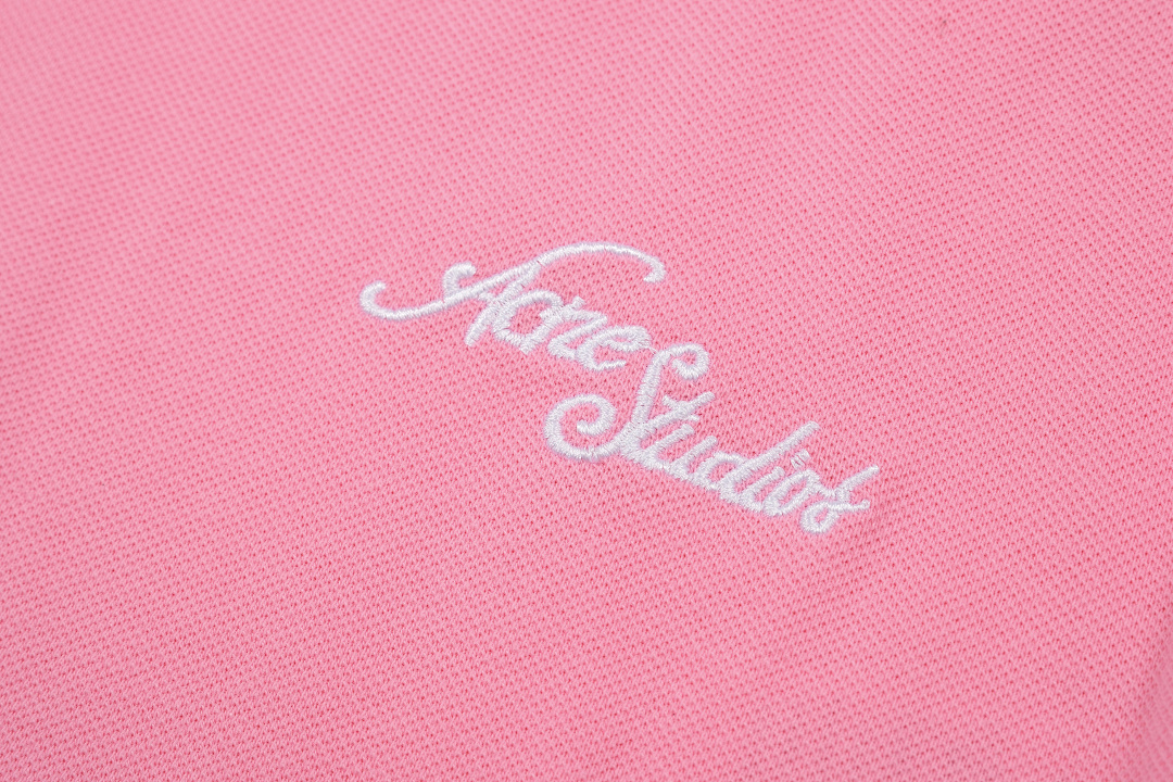 Acne Studios 128 AC LOGO Floral Short Sleeve T Pink White Grey Blue S-XL 8065# - Image 25