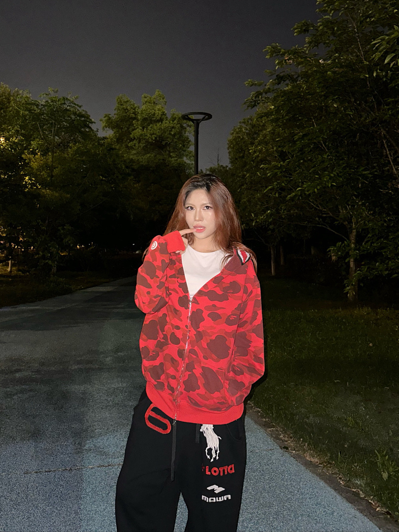 Bape 438 : Green Camo Red Yellow Purple Pink Blue Grey White Black S-XL - Image 119