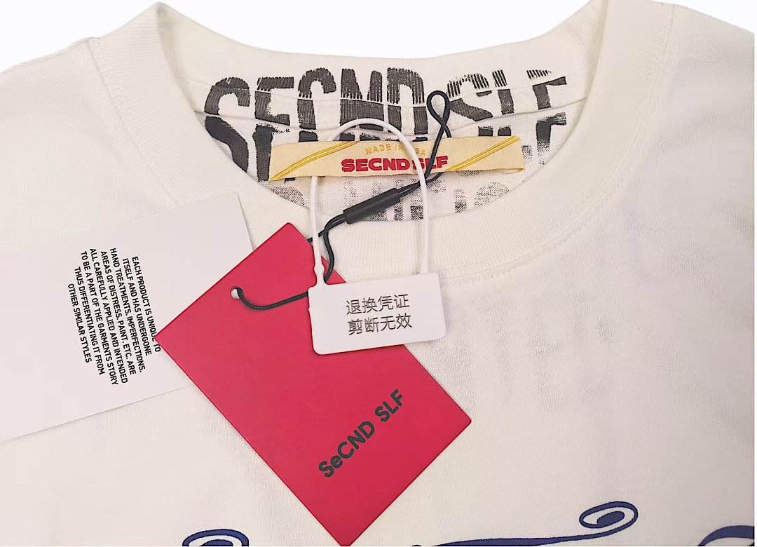 Off-White 128 SECND SLF God Sent Washed Sleeve : Off White S M L - Image 8