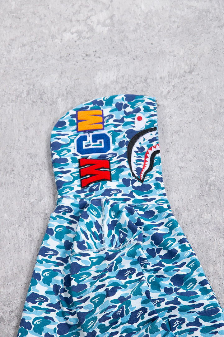 Bape 438 : Green Camo Red Yellow Purple Pink Blue Grey White Black S-XL - Image 19