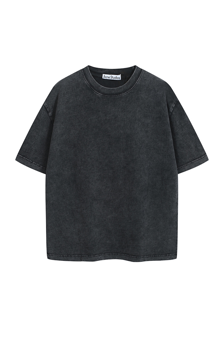 Acne Studios 108 AC Small Label LOGO Short Sleeve T Blue Black Yellow Water Purple S-XL 8040# - Image 36