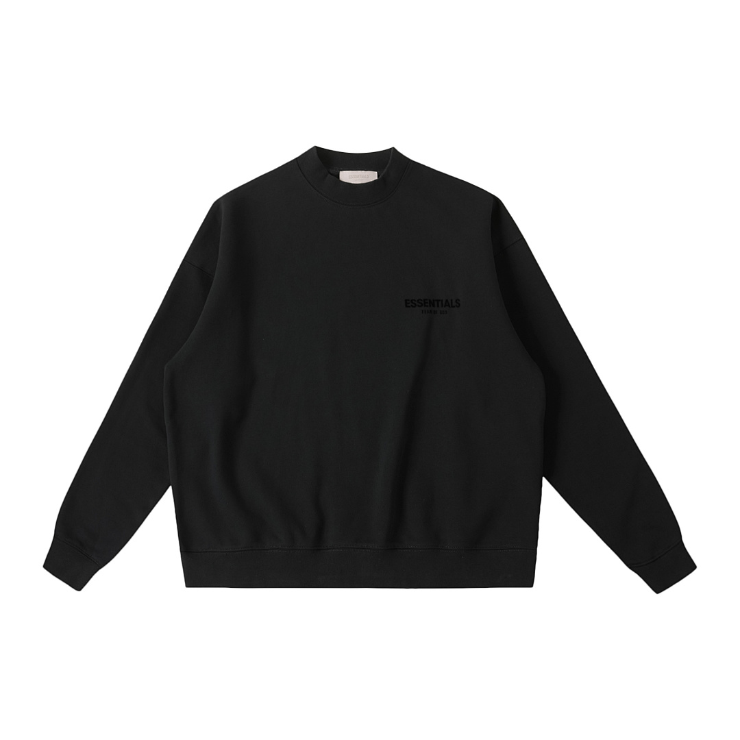 Essentials 178 ESS Stitching Velvet Print Collar : Black /Stretch Limo Dark Oatmeal /Dark Light /Light S-XL # - Image 4