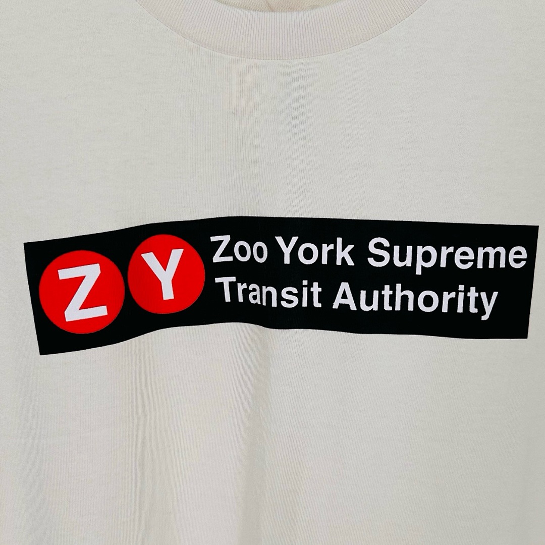 Off-White 128 ZOO YORK TRANSIT TEE T Short Sleeve Black Off White S-XL - Image 18