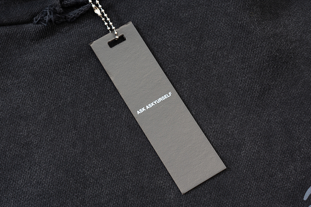 Unbranded 228 ASK ASKYURSELF Print Fleece Grey Apricot Black S-XL 4064# - Image 17