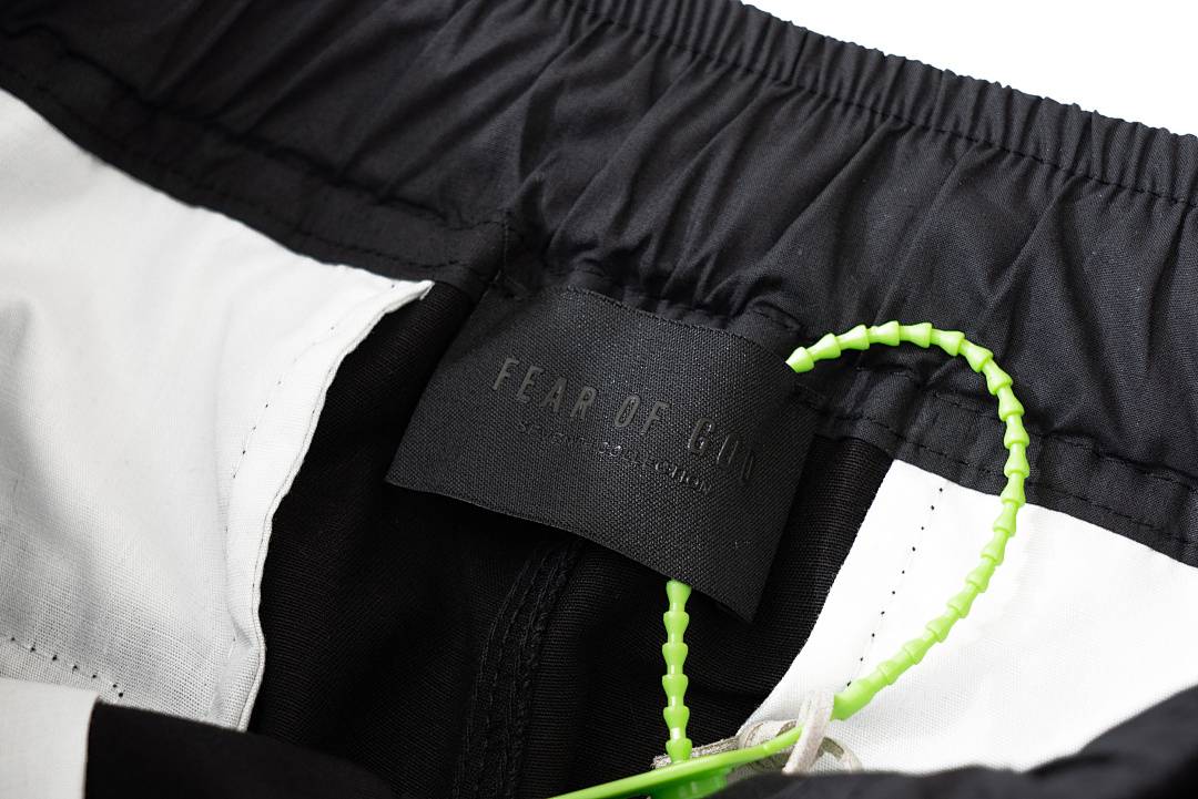 Essentials ON SALE128 FEAR OF GOD Bondage Pant Strap Lace Buckle Camel Khaki Black S-XL 6039# - Image 14