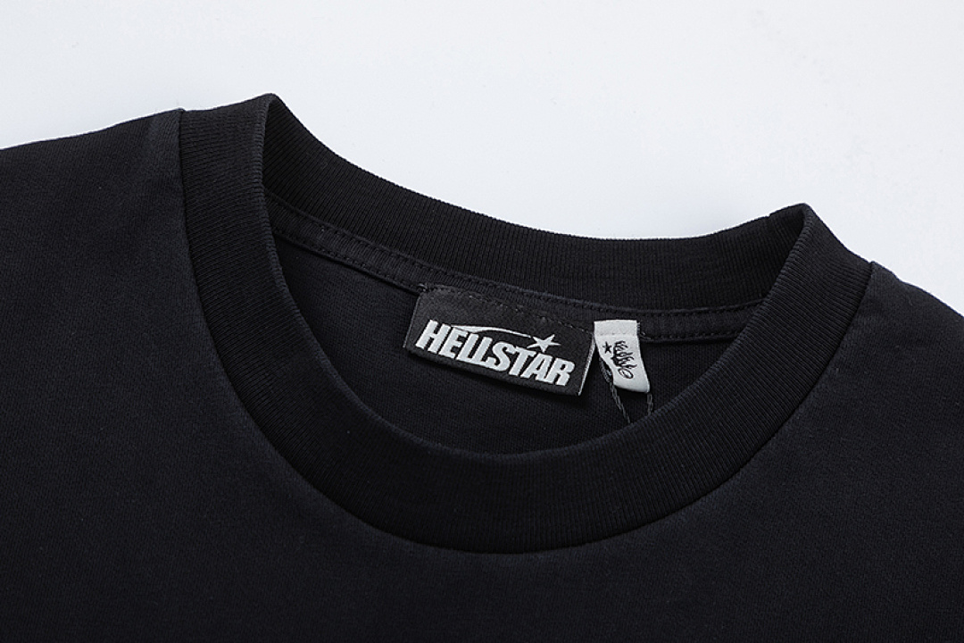 Hellstar 138 Hellstar Studios Beware Of Dog Tee Top Water Short Sleeve Solid Cotton T Black S-M-L-XL - Image 3