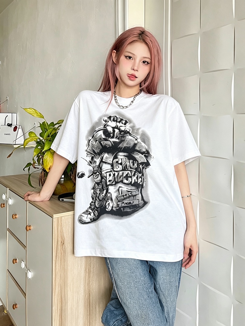 Unbranded 118 Travis Scott Cactus Jack × Chum Bucket Short Sleeve T : S M L XL - Image 14