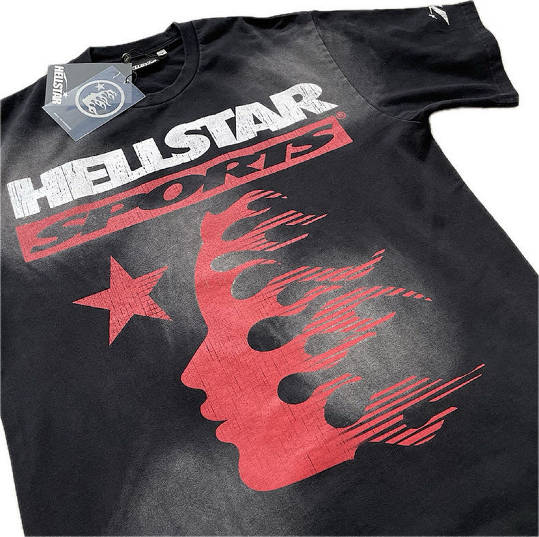 Hellstar 128 Hellstar Studios Family Tee Water Solid Cotton Short Sleeve T Black S-M-L-XL - Image 7