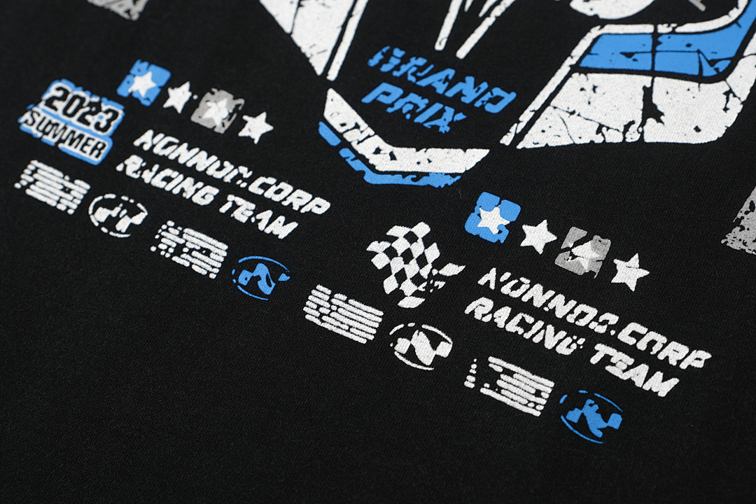 On Running 128 NONNOD Print Short Sleeve T Black 1 2 3 3437# - Image 10