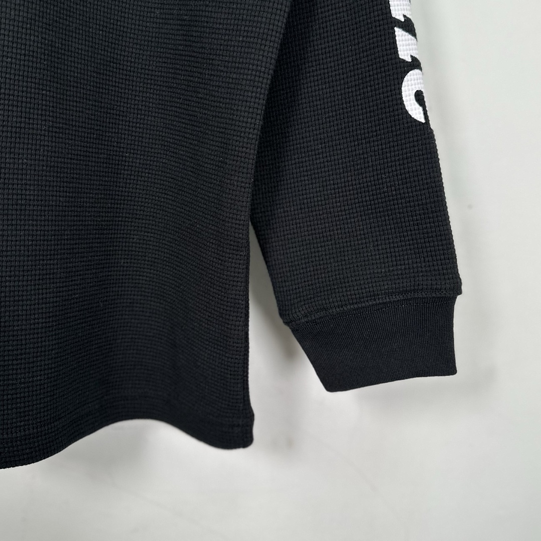 Off-White 228 DK Long Sleeve T X DICKIES Collab FW25 THERMAL L/S TEE Black Off White S - Image 10