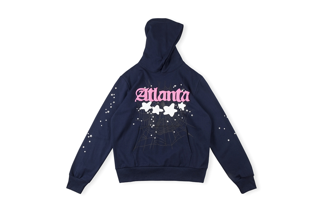 Sp5der 258 Sp5Der 555555 Atlanta Hoodie Star Mens Womens S-XL