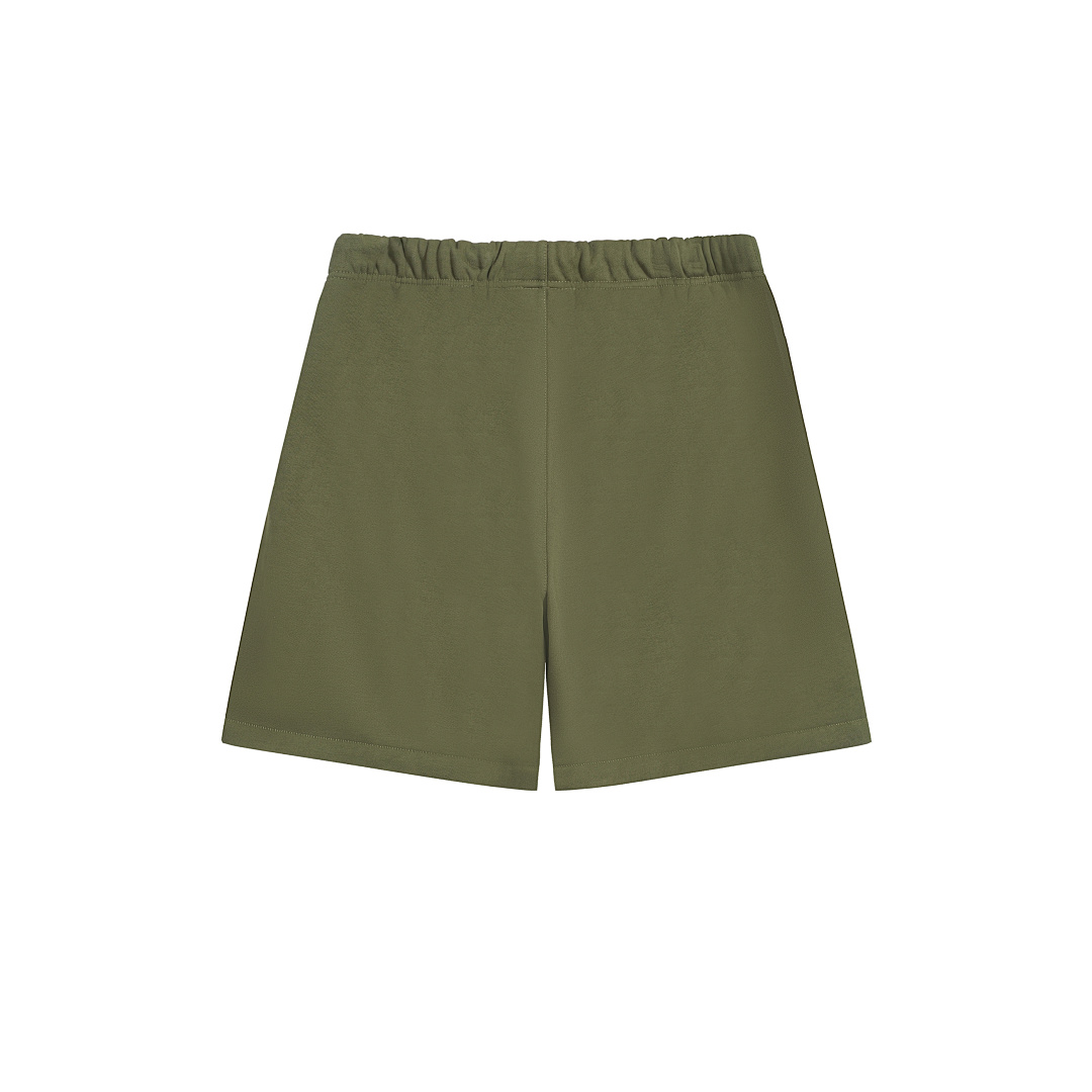 Essentials 148 Ess Fall24 BACK TO SCHOOL Fleece Soccer Short Print Black Green Olive Oatmeal Grey Sea Blue S-XL - Image 39