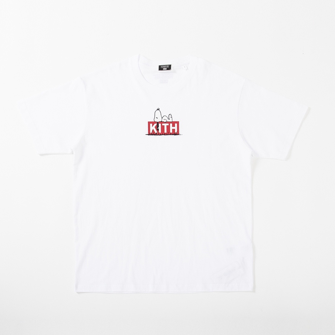 Adidas 138 KITH And PEANUTS Print Short Sleeve T : Bead White SIE: S M L