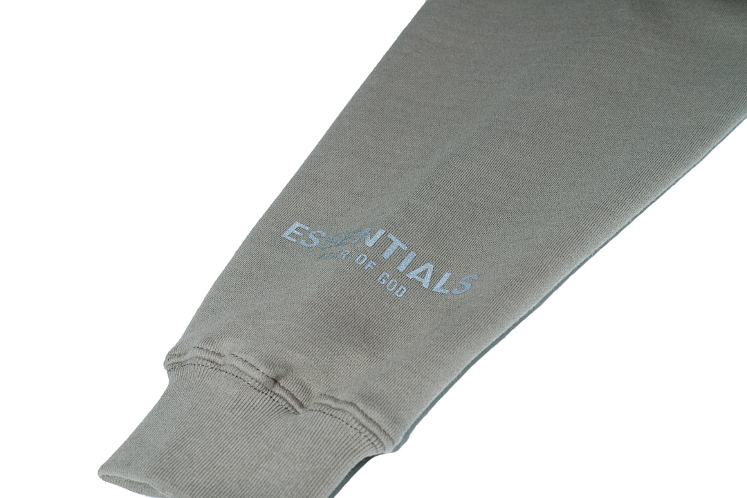 Essentials 98 FEAR OF GOD ESSENTIALS FOG Sleeve LOGO Collar White Blue Light Black Apricot High Grey Camel S-XL 6675# - Image 71