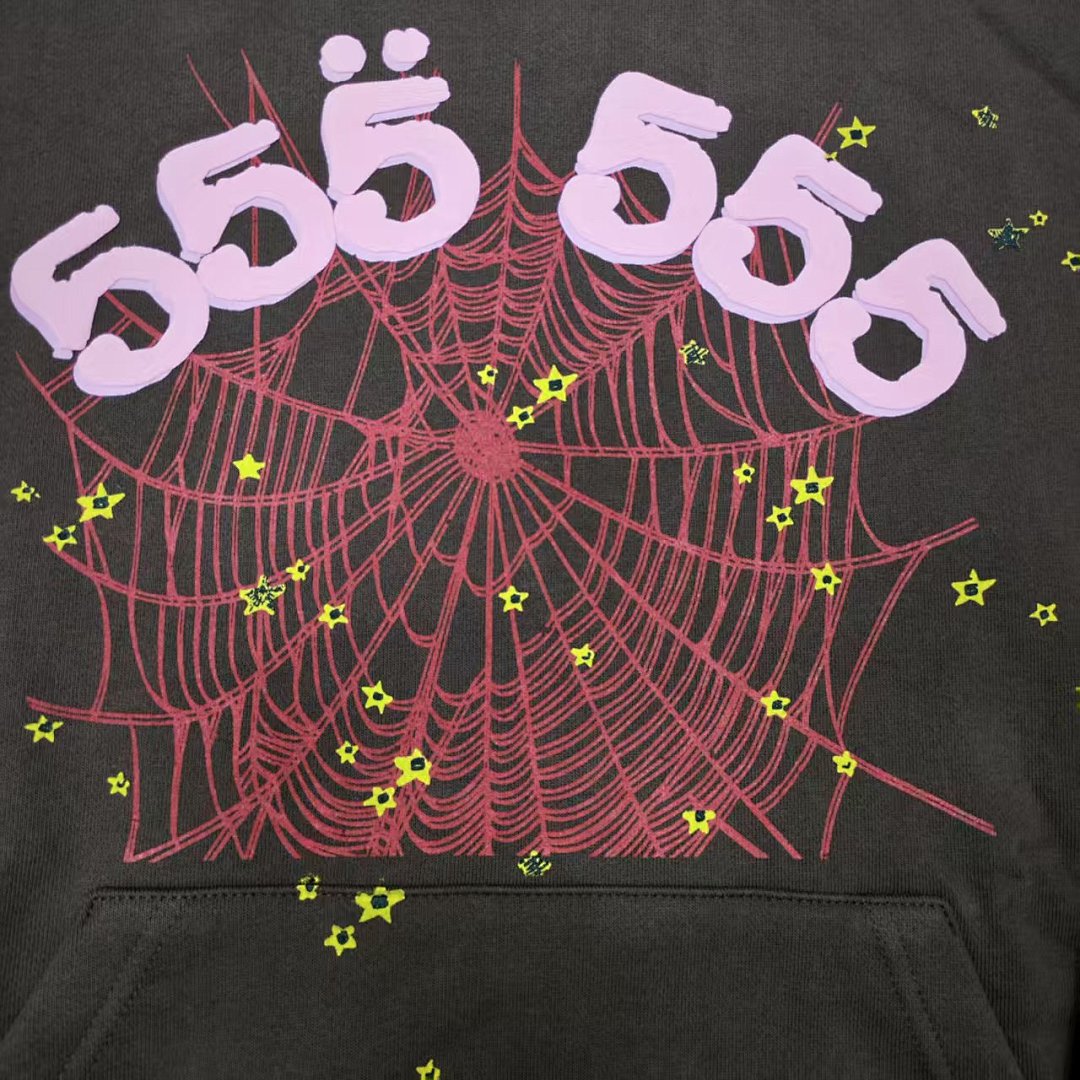 Sp5der HOODIE Brown Angel 555 Mens Womens Top : S-XXL - Image 13