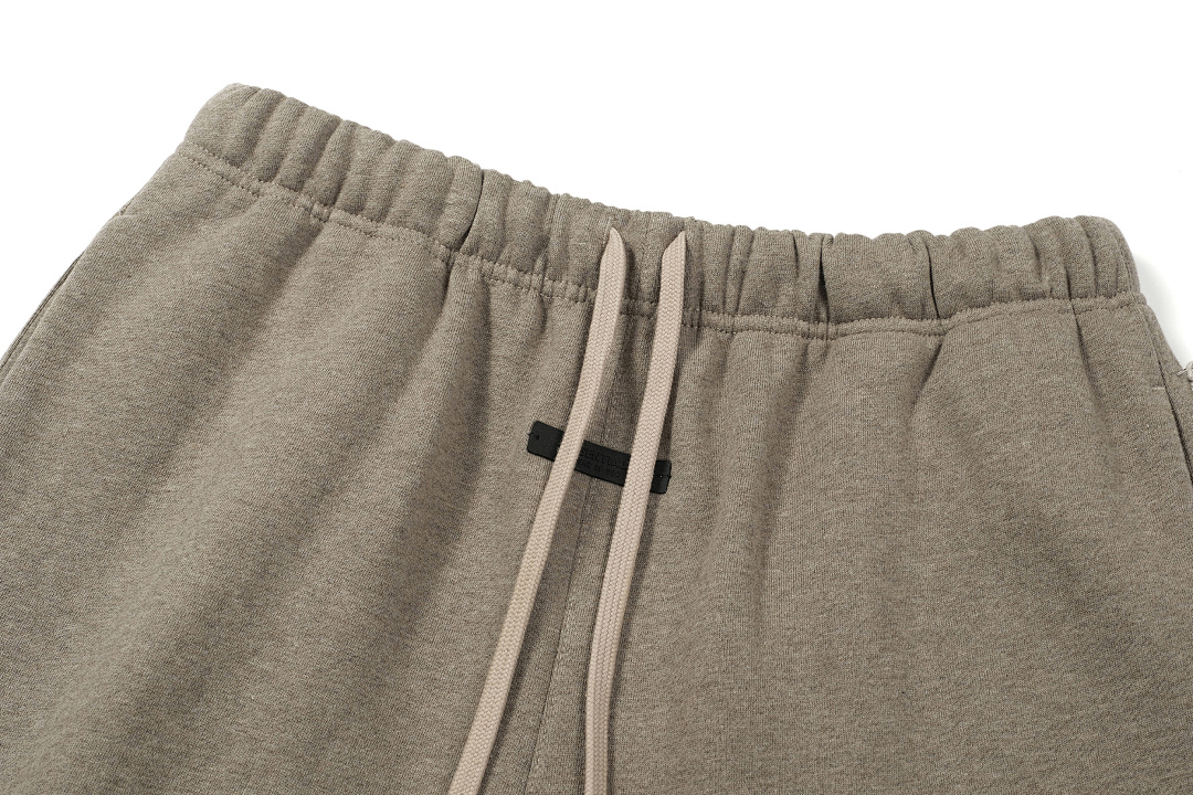 Essentials 178 Ess FALL24 HOLIDAY Fleece EssentialSweatpant Print Lace Up Velvet : Dark Mist Grey Light Black Desert Gold Brown :S-XL - Image 89