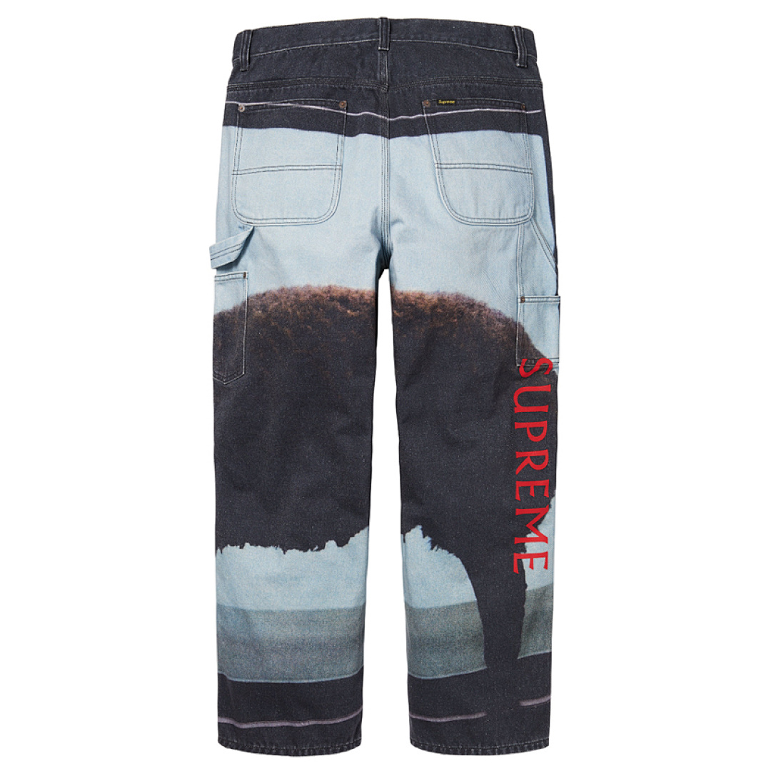 Supreme 398 25SS Damien Hirst Collab Long 30 32 34 36 (Green Black) - Image 3