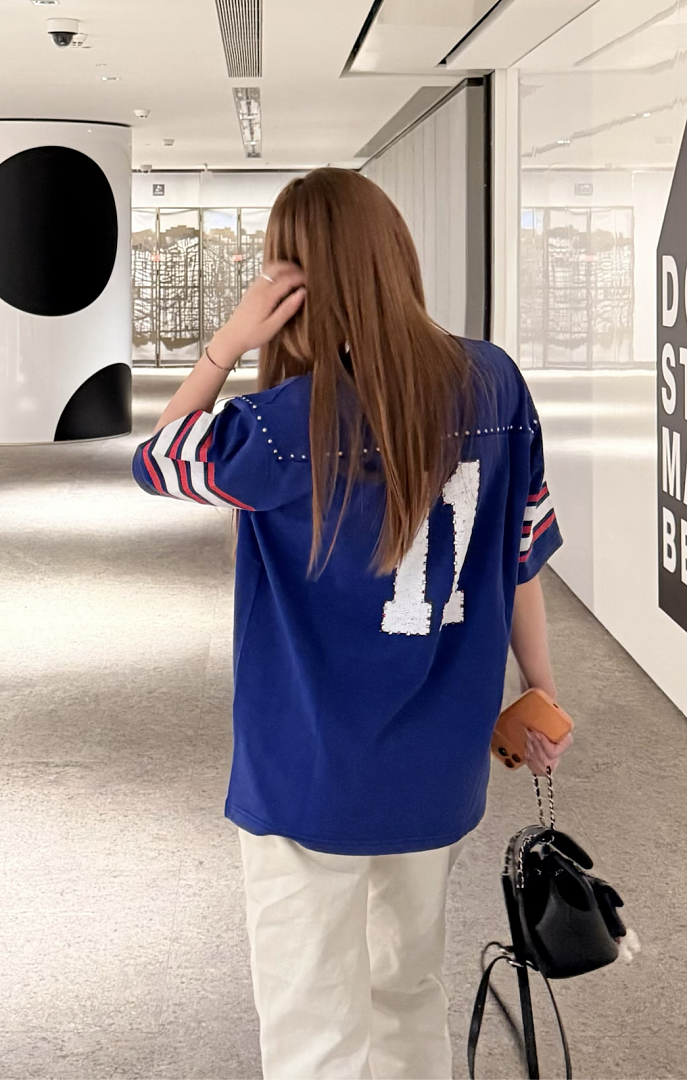 Supreme 238 SS26 STUDDED FOOTBALL TOP 11 No Diamond T Black Blue Apricot - Image 61