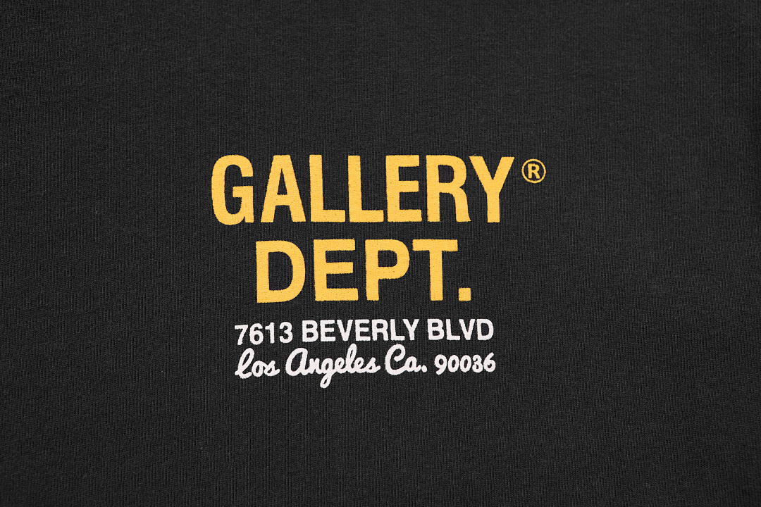 Gallery Dept 98 Gallery Dept Drive Thru Tee High Color Print Short Sleeve T Black S-XL 3606# - Image 20