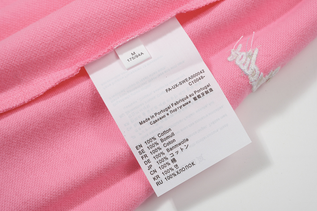 Acne Studios 128 AC LOGO Floral Short Sleeve T Pink White Grey Blue S-XL 8065# - Image 33