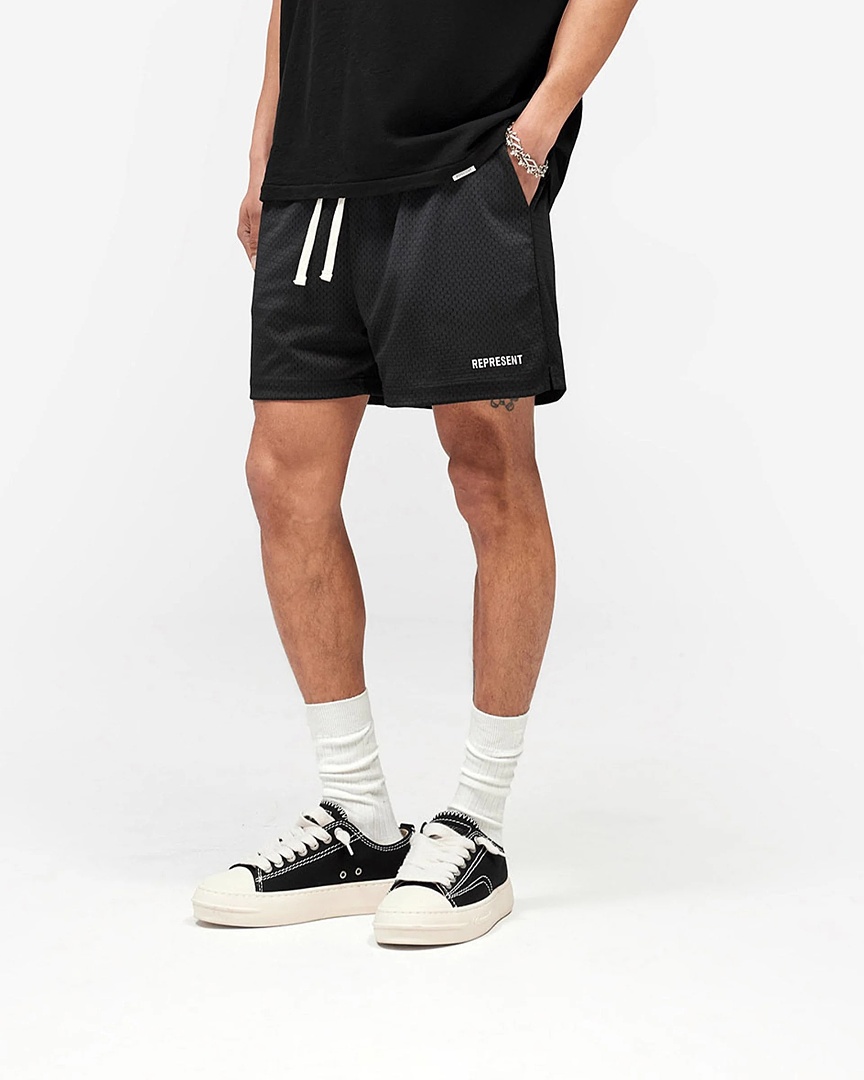 Represent 148 REPRESENT Short : Black Grey S M L - Image 30