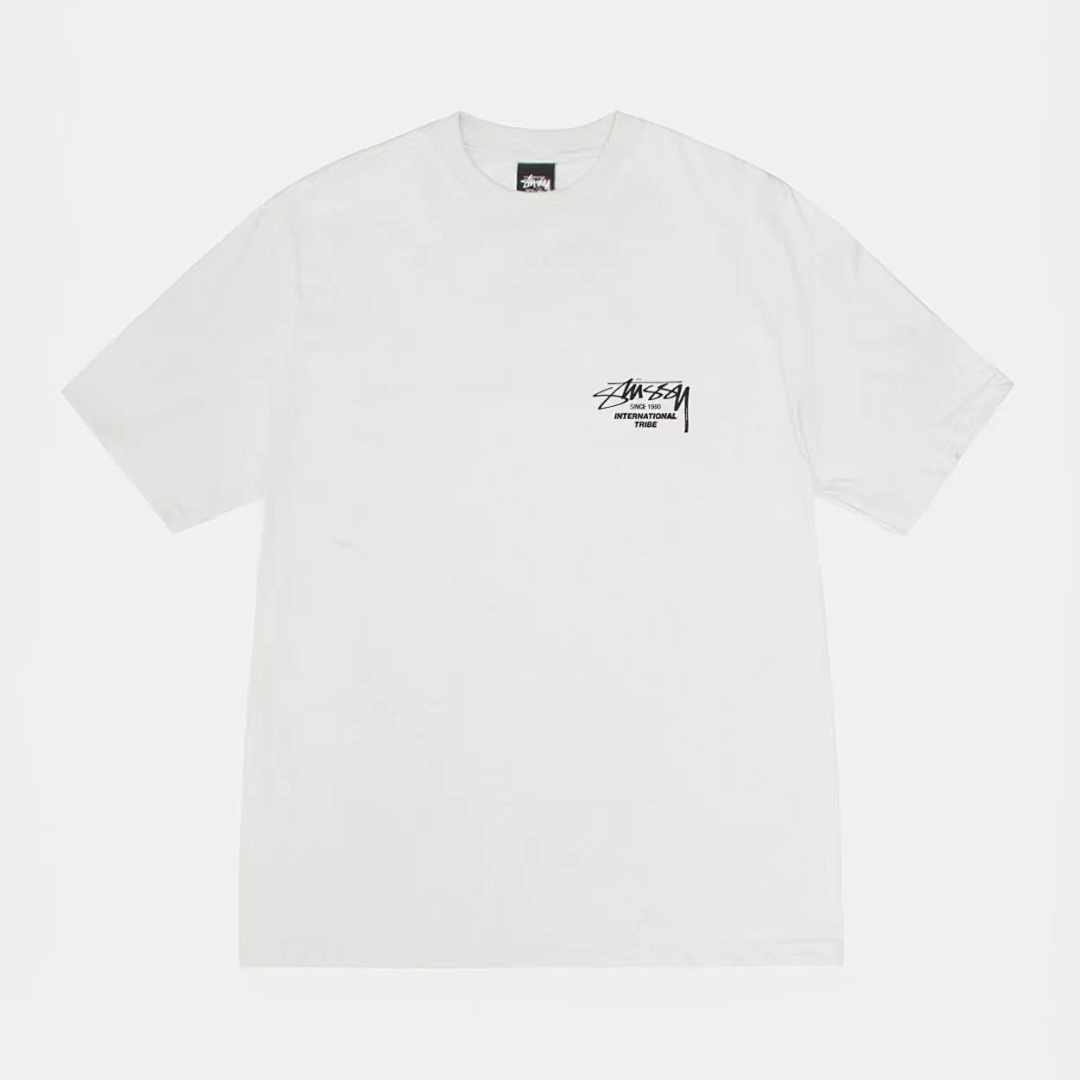 Stussy 108 Stu FW24 BEAT SOUNDS TEE PIGMENT DYED Print Short Sleeve T Black White S M L - Image 19