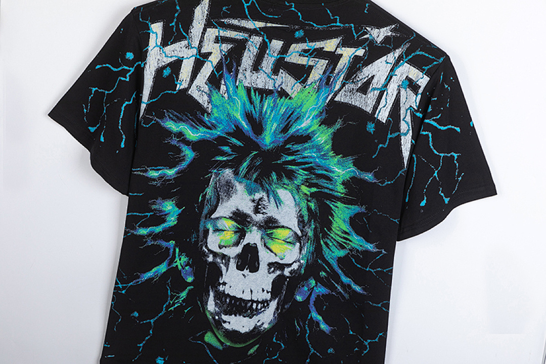 Hellstar 138 Hellstar Studios Electric Kid Tee Mens Water Short Sleeve T Black S-M-L-XL - Image 9
