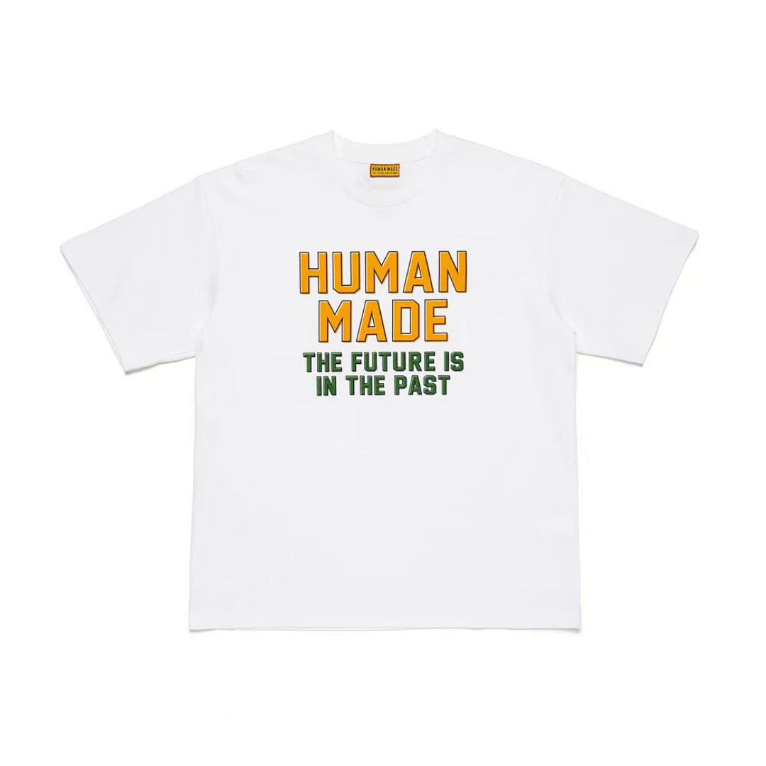 Human Made 118 HUMAN MADE SS25 Wind Print Wide Short Sleeve T : Black White S M L - Image 3