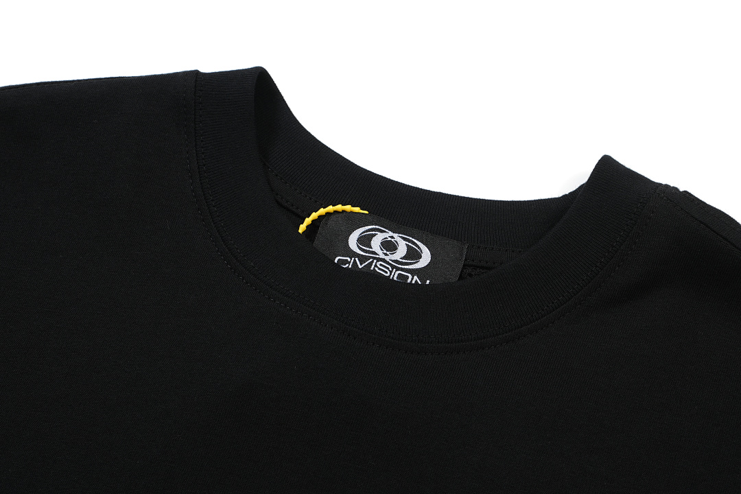 On Running 108 CIVISION By CSC Embroidered LOGO Label Short Sleeve T Black 1 2 3 3410# - Image 4