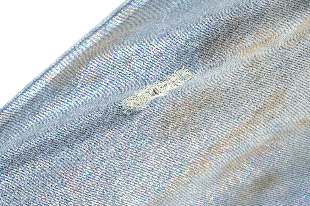 Acne Studios 298 AC Gradient Silver Blue S-XL 7296# - Image 12