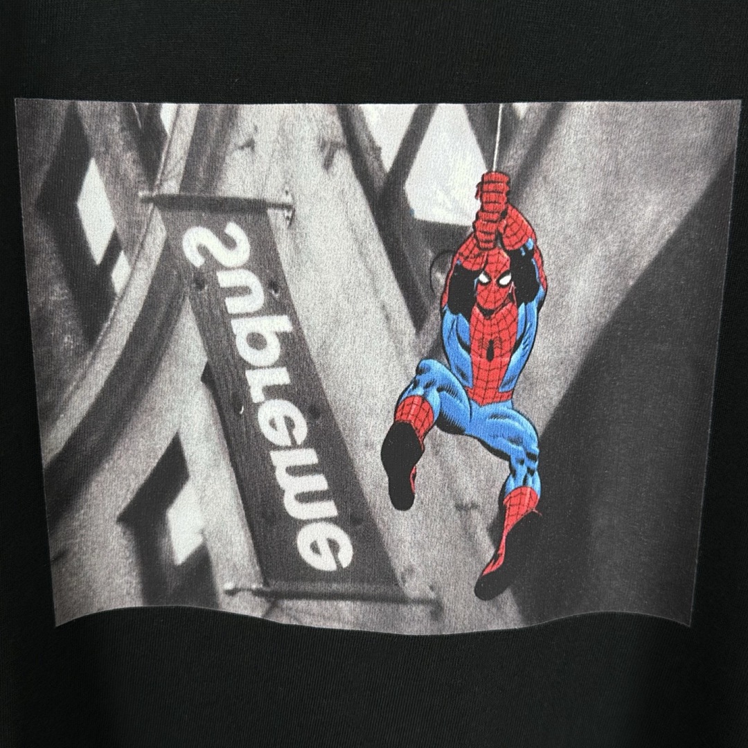 Sp5der 148 SS26 T SPIDER-MAN TEE Print Short Sleeve Black White S- XL - Image 10