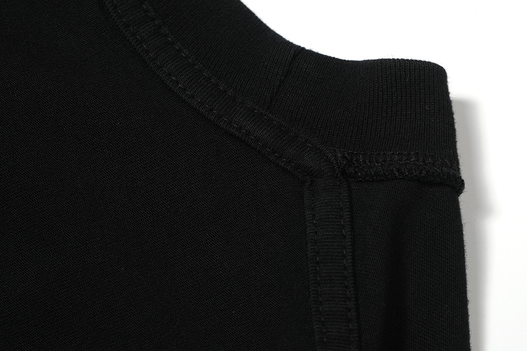 Acne Studios 118 AC Print Short Sleeve T Black White S-XL 8081# - Image 14