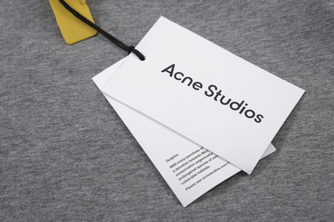 Acne Studios 118 AC LOGO Print Short Sleeve T Pink Floral Grey Black White Red Olive Green Dark Blue Spring Purple S-XL 8026# - Image 112