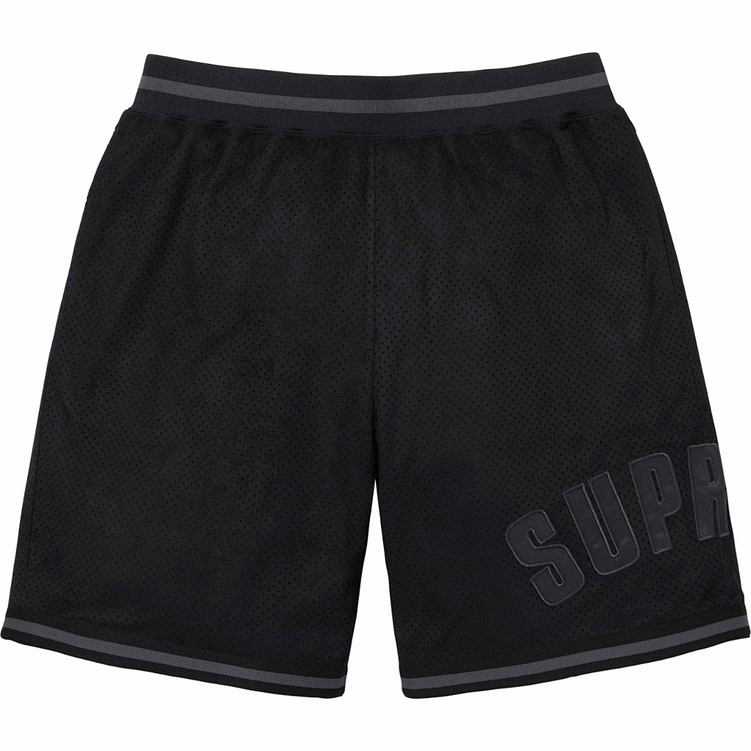 Puma 288 SUP 24SS Suede Short ULTRASUEDE MESH Black Light Grey Navy S M L - Image 4