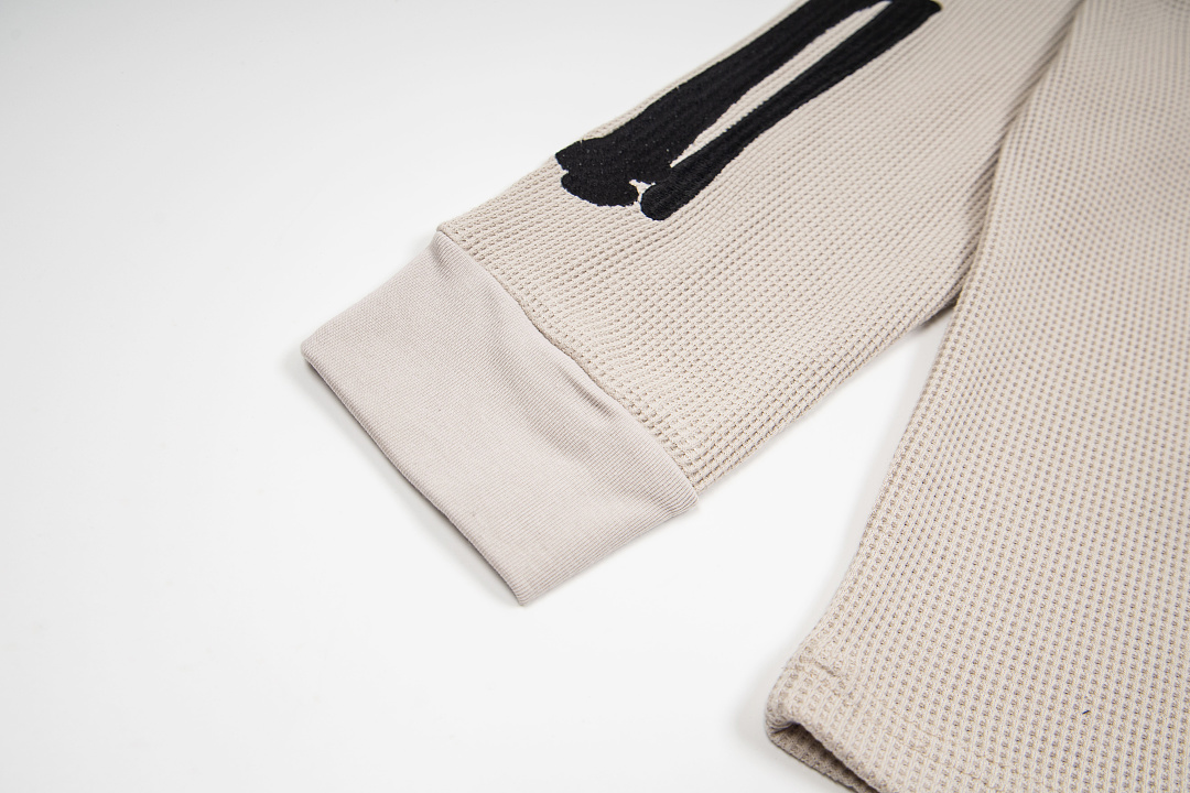 AMIRI 168 Wide Version Model Long Sleeve Black Apricot Light Grey S M L XL 601# - Image 31