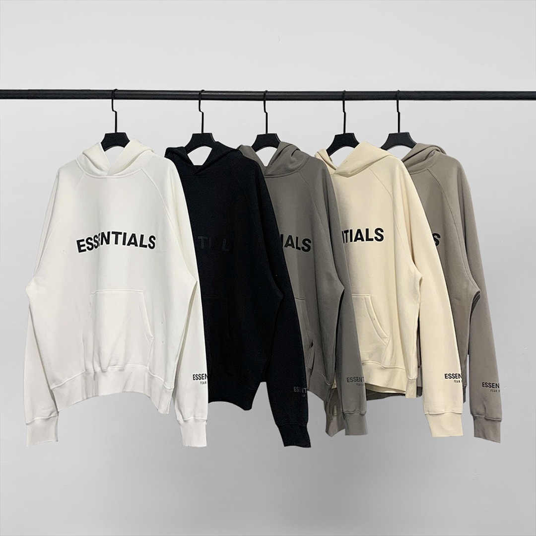 Essentials 218 ESS Sleeve LOGO Black /Black Grey /Charcoal S-XL 6692# - Image 61