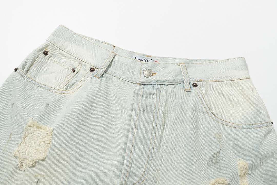 Acne Studios 218 AC Water Short Ice Blue S-XL 7608# - Image 4
