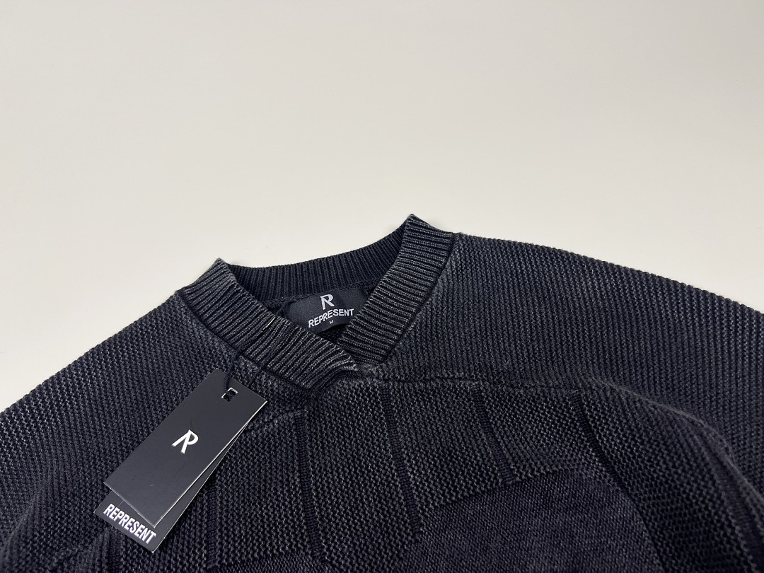 Represent 218 Represent Olive Long Sleeve : S M L XL Washed Black Resent - Image 6