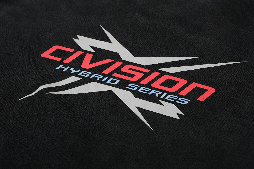 On Running 118 CIVISION By CSC Print Short Sleeve T Black Grey Blue 1 2 3 3408# - Image 14