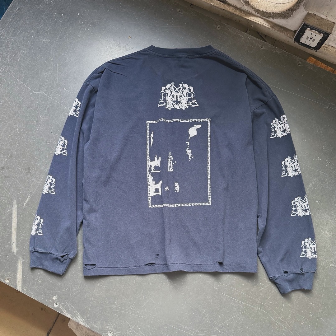 Enfants Riches Deprimes 168 Enfants Riches Deprimes I TOLD YOU WAS SICK Long Sleeve T : S M L XL (Blue) - Image 3
