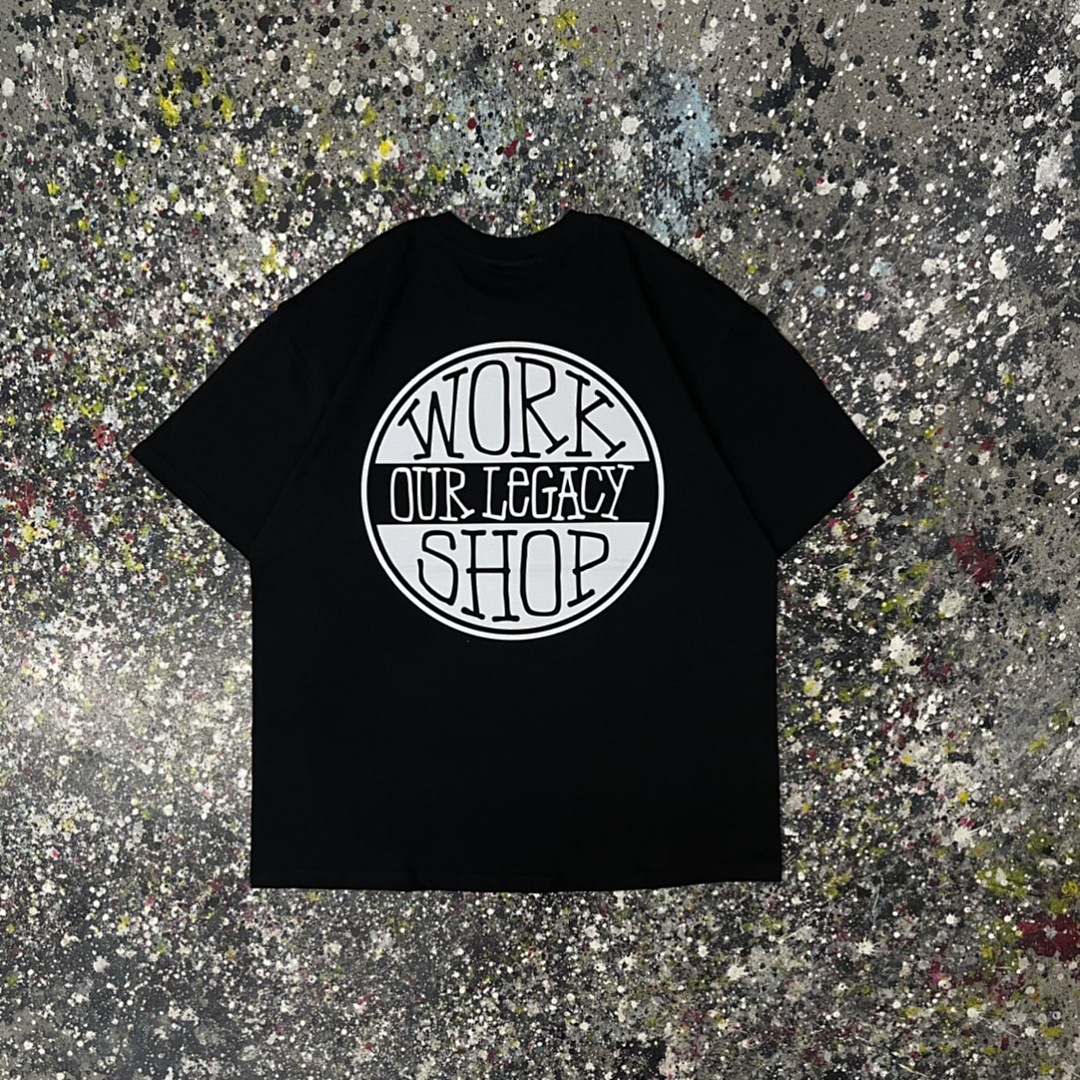 Stussy 108 Stu Short Sleeve T : Black White S Ｍ L XL XXL - Image 4